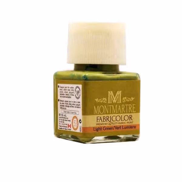 رنگ پارچه مونمارت کد 53 حجم 55 میلی لیتر (light green)