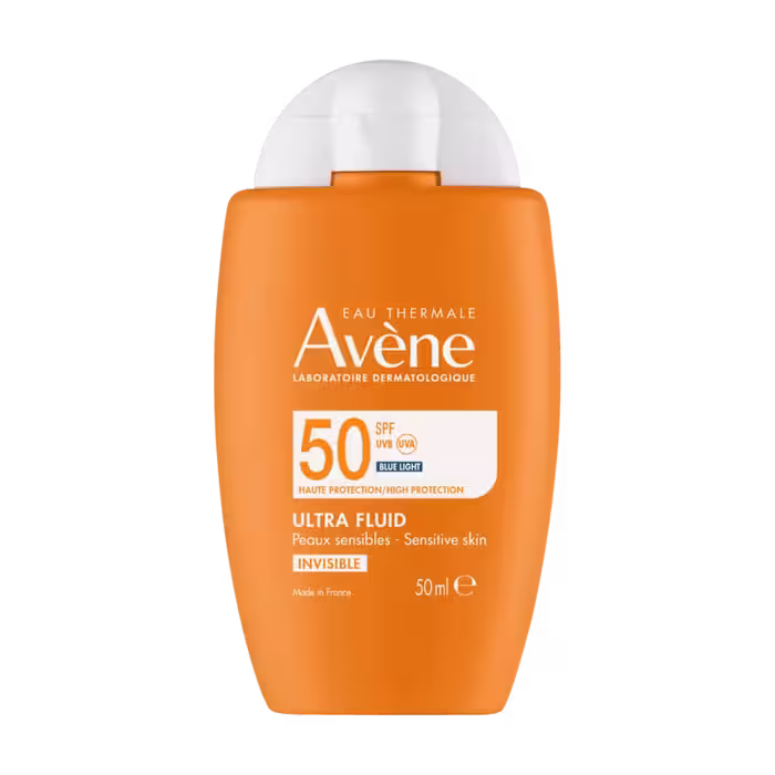 ضد آفتاب بی رنگ اولترا فلوئید پوست حساس حجم 50ml