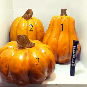 کدو هالوین بزرگ پلی استر در 3 طرح کیفیت عالی