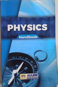 خرید و دانلود نسخه کامل کتاب ALLEN PHYSICS HANDBOOK FOR NEET