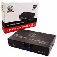 سوییچ VGA دستی 2 پورت USB2.0 Switch XP-T908G