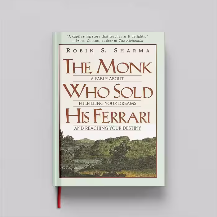 کتاب The Monk who sold his Ferrari جلد سخت (HARDCOVER)
