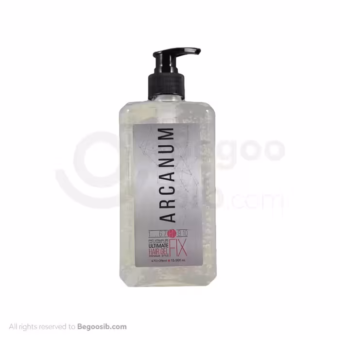 ژل موی آلتیمیت فیکس پمپی آرکانوم 470 میلی لیتری