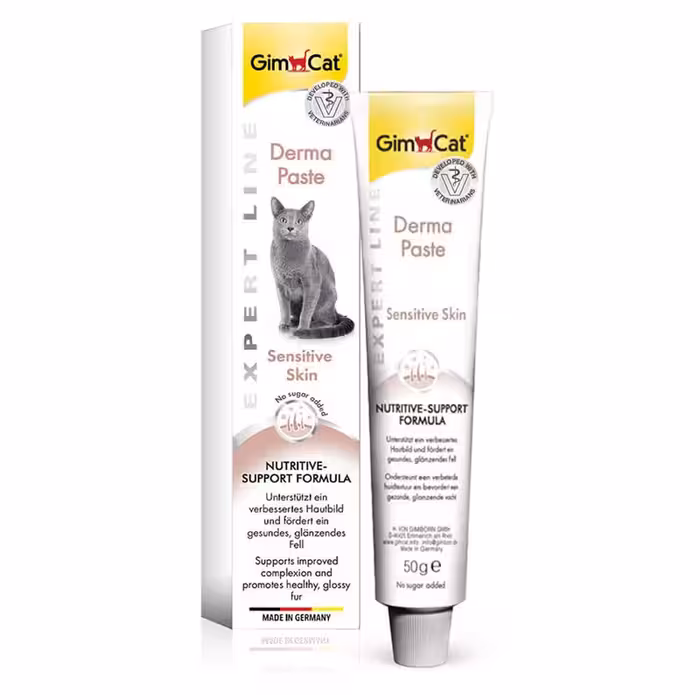 خمیر تقویت پوست و مو گربه جیم کت مدل Derma Paste