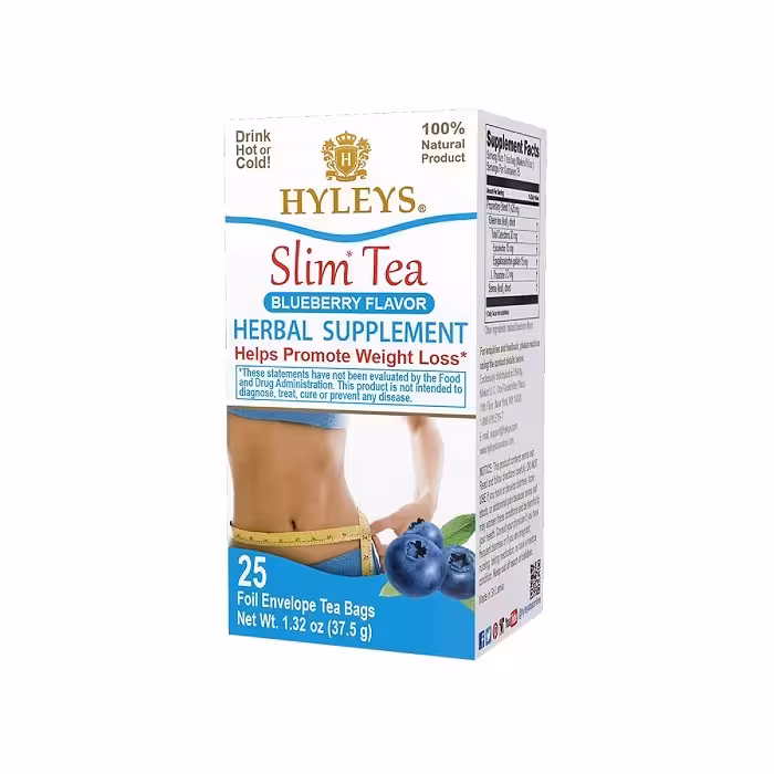 چای لاغری هایلیز Hyleys با طعم بلوبری بسته 25 عددی
