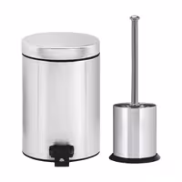 ست سطل زباله و فرچه بهازکالا مدل S04 | کالا مکس