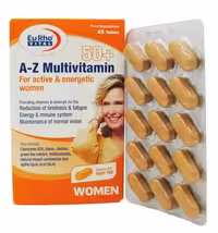 A Z مولتی ویتامین بالای 50 سال بانوان