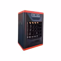 هیتر گازی آذر تهویه مدل A618 دو دور با فن دمنده ظرفیت 150 تا 350 متر مکعب