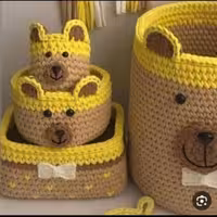 سبد تریکو ست خرسی 3