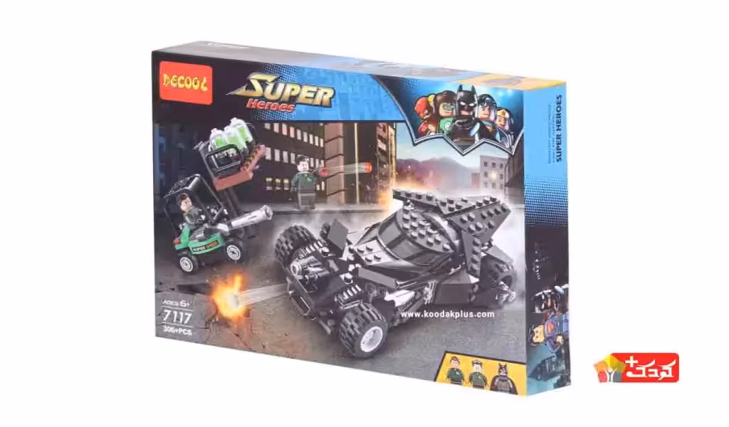 لگو ماشین بتمن و راس الغول مدل DECOOL-7117
