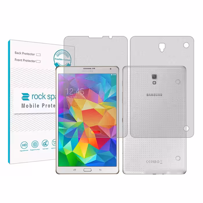 محافظ صفحه نمایش مات راک اسپیس مدل HyMTT مناسب برای تبلت سامسونگ Galaxy Tab S 8.4 به همراه محافظ پشت تبلت