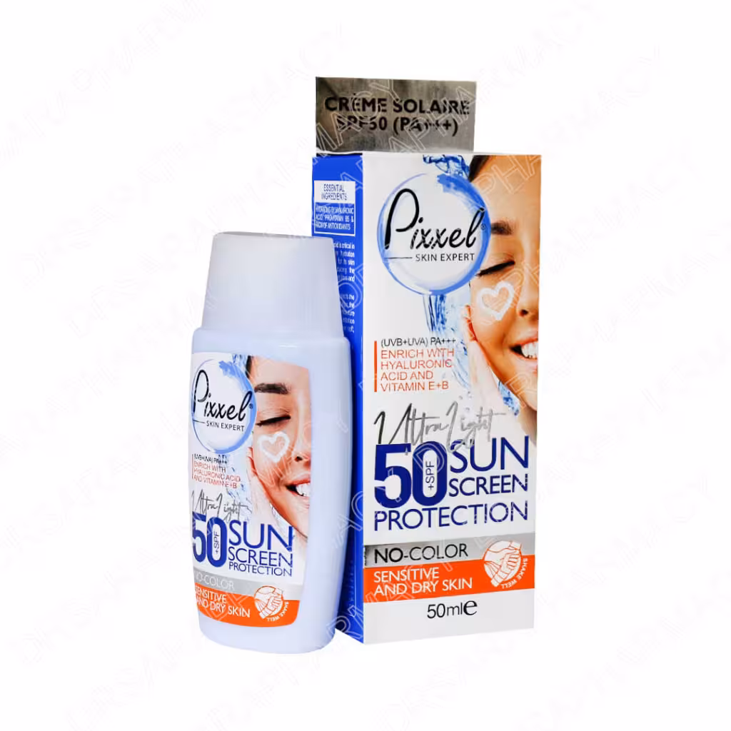 کرم ضد آفتاب SPF50 پیکسل بی رنگ