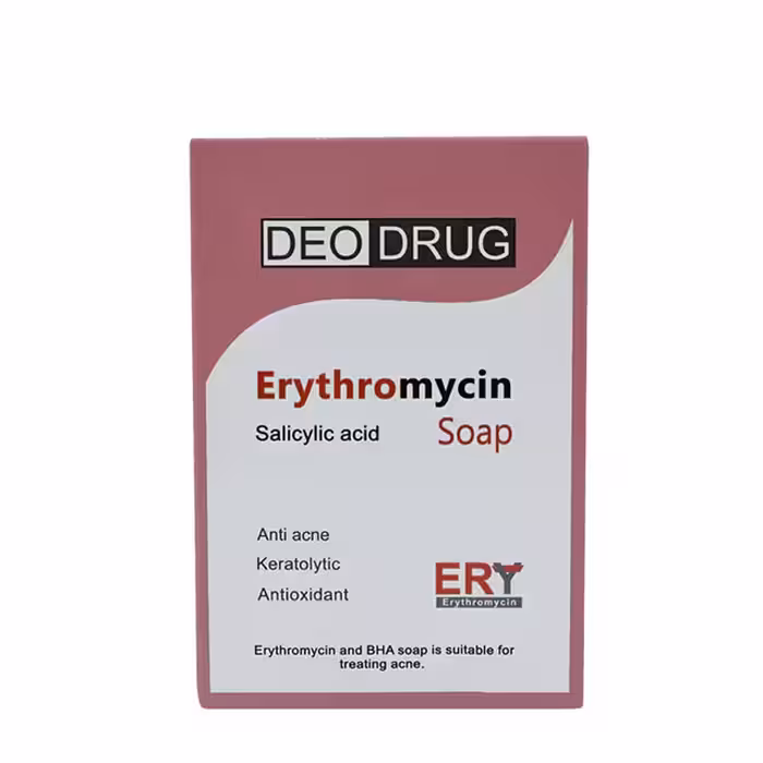 صابون اریترومایسین دئودراگ 90 گرمی