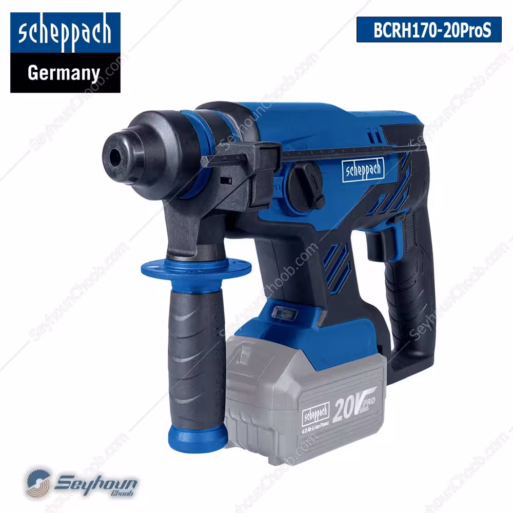 چکش تخریب شارژی (بدون باتری و شارژر) 20 ولت 4 شیار شپخ مدل 5909230900 - BCRH170-20ProS