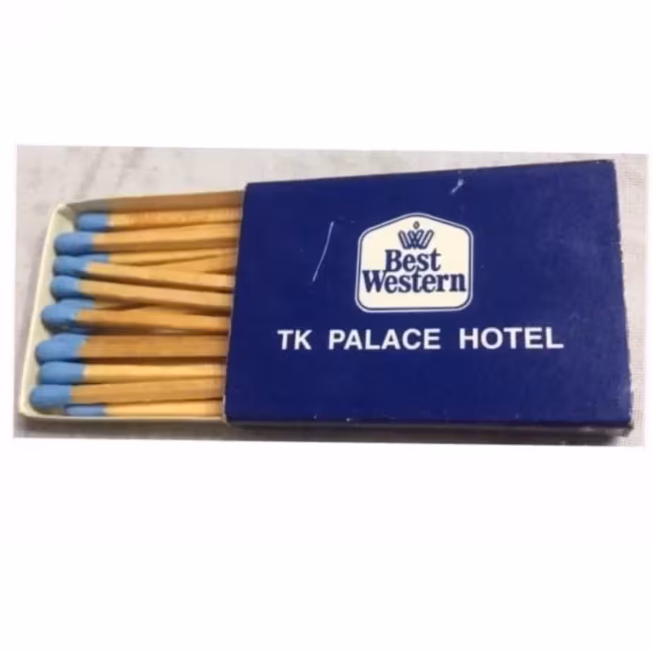 کبریت قدیمی و کلکسیونی هتلی تایلندی