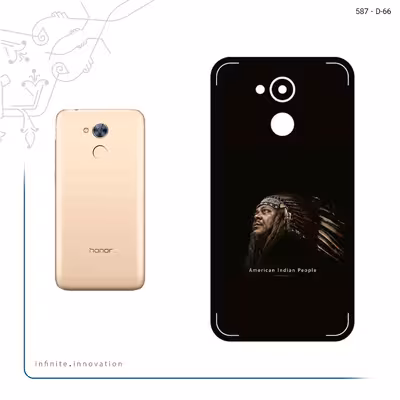 برچسب پوششی ماهوت مدل Portrait of an Indian Man مناسب برای گوشی موبایل آنر 5C Pro