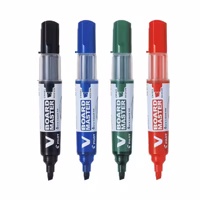 ماژیک وایت برد پایلوت مدل V Board master-C بسته دو عددی