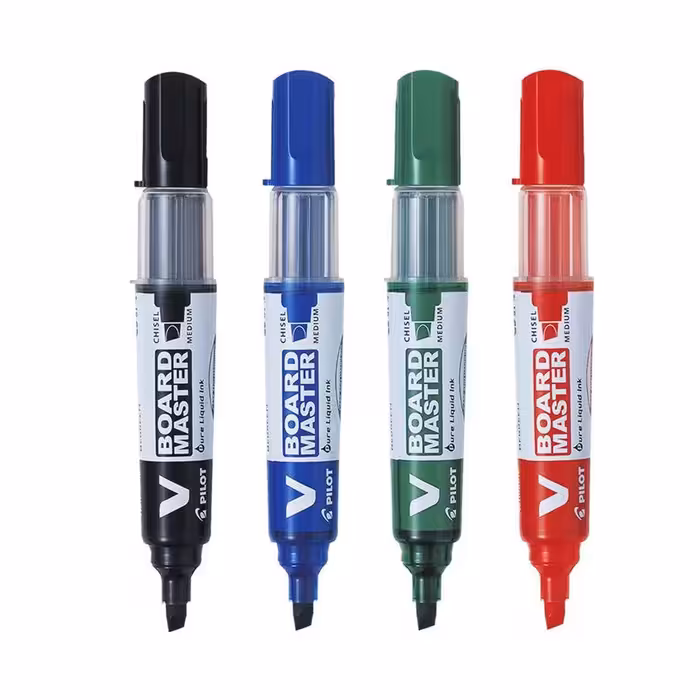 ماژیک وایت برد پایلوت مدل V Board master-C بسته دو عددی