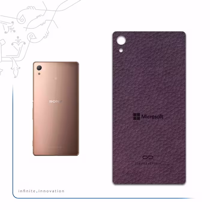 برچسب پوششی ماهوت مدل PL-MCRSFT مناسب برای گوشی موبایل سونی Xperia Z3 Plus