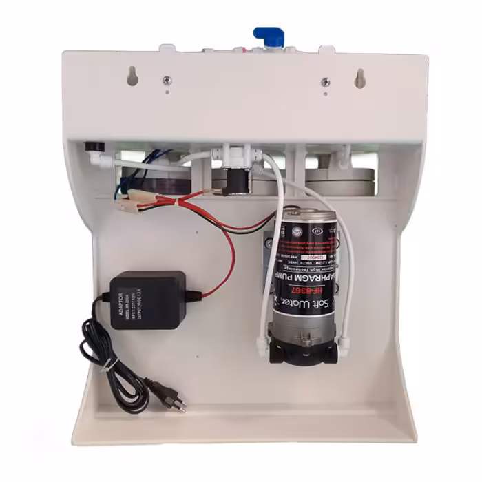 دستگاه تصفیه کننده آب سافت واتر مدل hajibashi-x700 به همراه فیلتر تصفیه آب کد 02 مجموعه 3 عددی