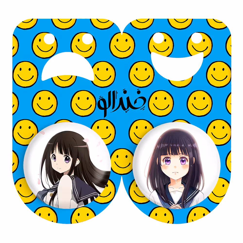 پیکسل خندالو مدل چیتاندا انیمه هیوکا کد 1705617046 مجموعه 2 عددی