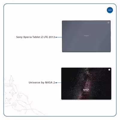 برچسب پوششی ماهوت مدل Universe-by-NASA-2 مناسب برای تبلت سونی Xperia Tablet Z LTE 2013