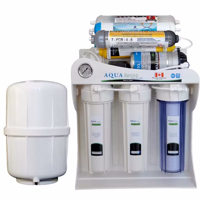 دستگاه تصفیه کننده آب آکوآ اسپرینگ مدل RO-SF5500 به همراه کیت نشتی گیر