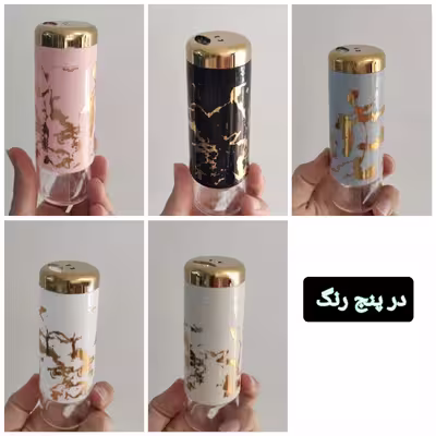 ست جا ادویه 5 پارچه طرح ماربل