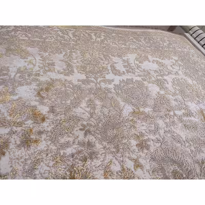 فرش ماشینی زمرد مشهد طرح پتینه مدل 2115