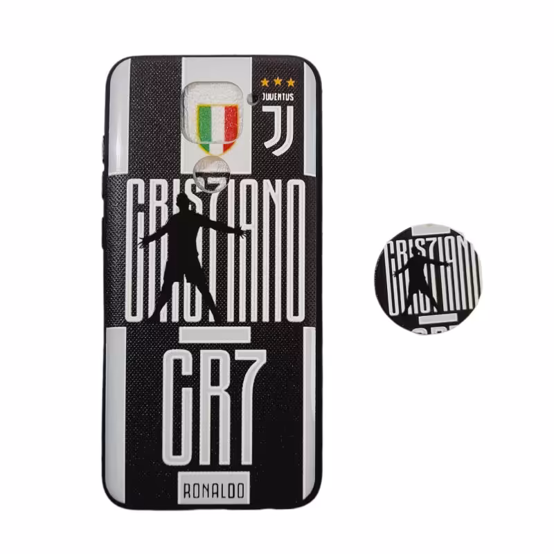 کاور مدل no9 مناسب برای گوشی موبایل شیائومی Redmi Note9 / Redmi 10x به همراه پاپ سوکت