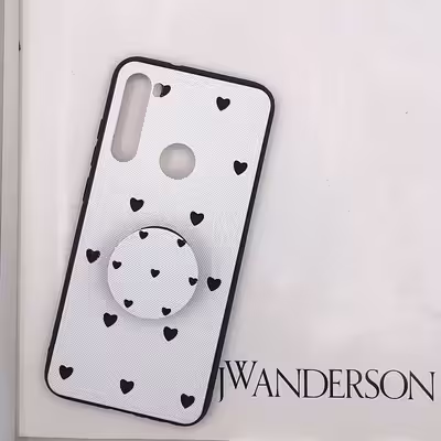 کاور لاین کینگ مدل جودون قلبی مناسب برای گوشی موبایل شیایومی Redmi Note 8 به همراه پایه نگهدارنده