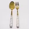 ست قاشق و چنگال غذاخوری 2 پارچه مدل ماربل