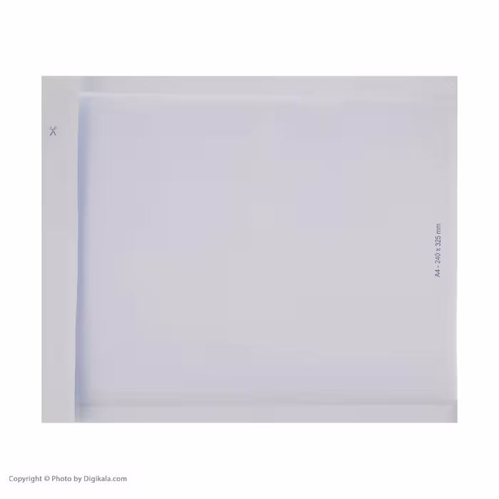 پاکت نامه پستی مدل نایلونی سایز A4 کد BLK1 بسته 100 عددی 