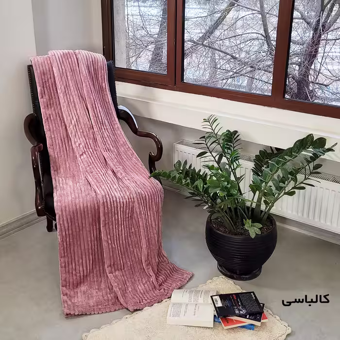 پتو مسافرتی مدل ژله ای خطی یکنفره سایز 220x160 سانتی متر