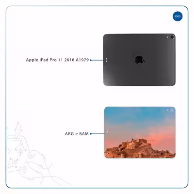 برچسب پوششی ماهوت مدل ARG-e-BAM مناسب برای تبلت اپل iPad Pro 11 2018 A1979