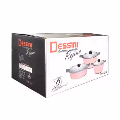 سرویس پخت و پز 6 پارچه دسینی مدل Rejina