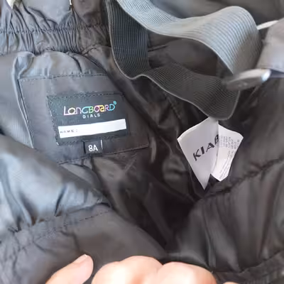 شلوار اسکی بچگانه کیابی مدل لوپیل رنگ مشکی