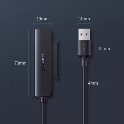 مبدل SATA به USB 3.0 یوگرین مدل AN-70609