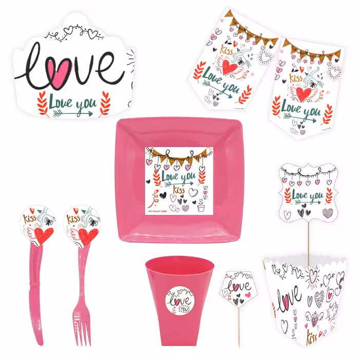  مجموعه 72 عددی تم تولد طرح لاو