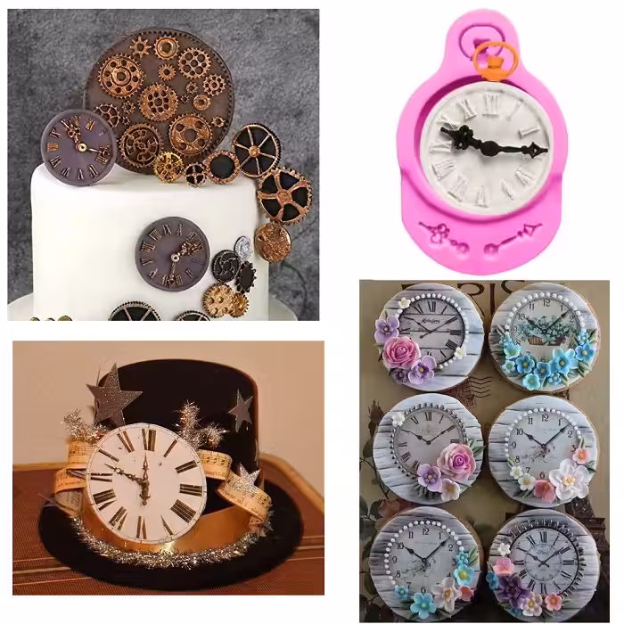 سیلیکون قالب گیری به گز مدل ساعت