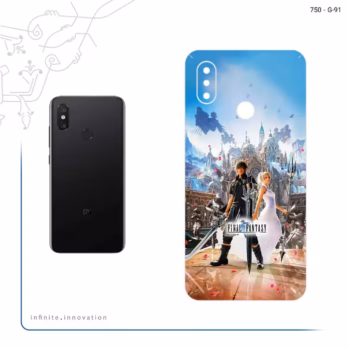 برچسب پوششی ماهوت مدل Final Fantesy Game Series مناسب برای گوشی موبایل شیائومی Mi 8