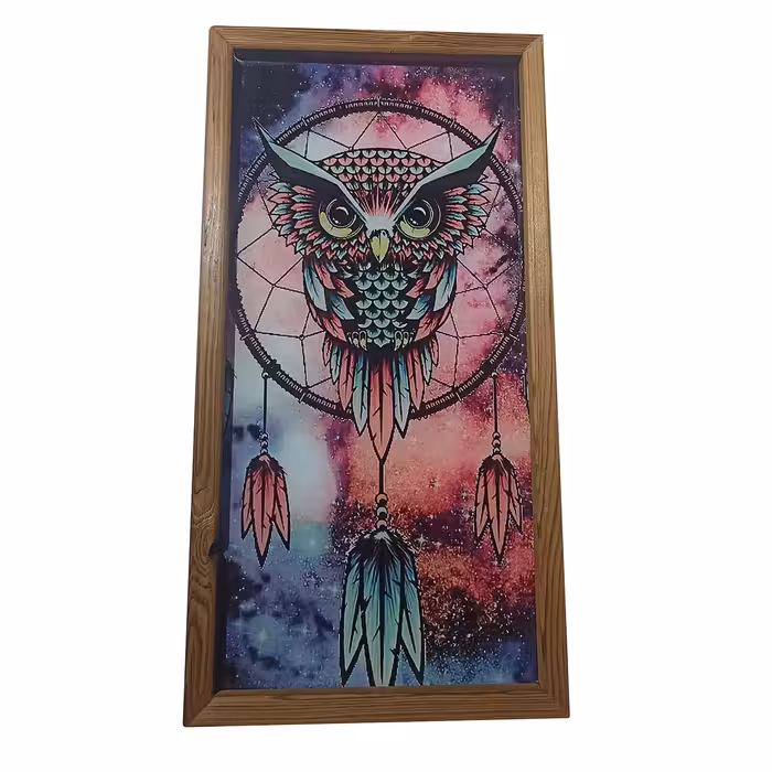 تابلو نوری مدل شبخواب جغد z108