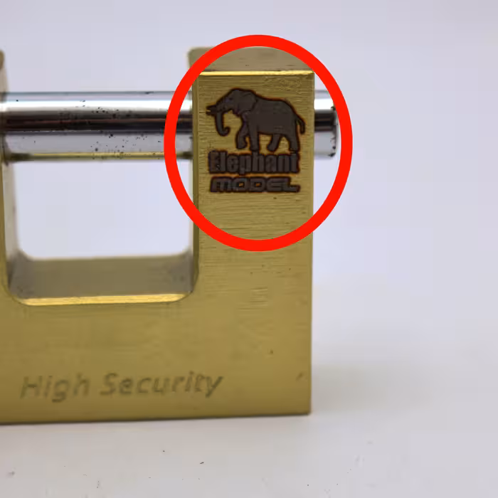 قفل کتابی مدل الفنت YP-SEP-80MM