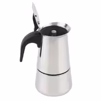 قهوه جوش استیل دو‌کاپ ، ارسال رایگان