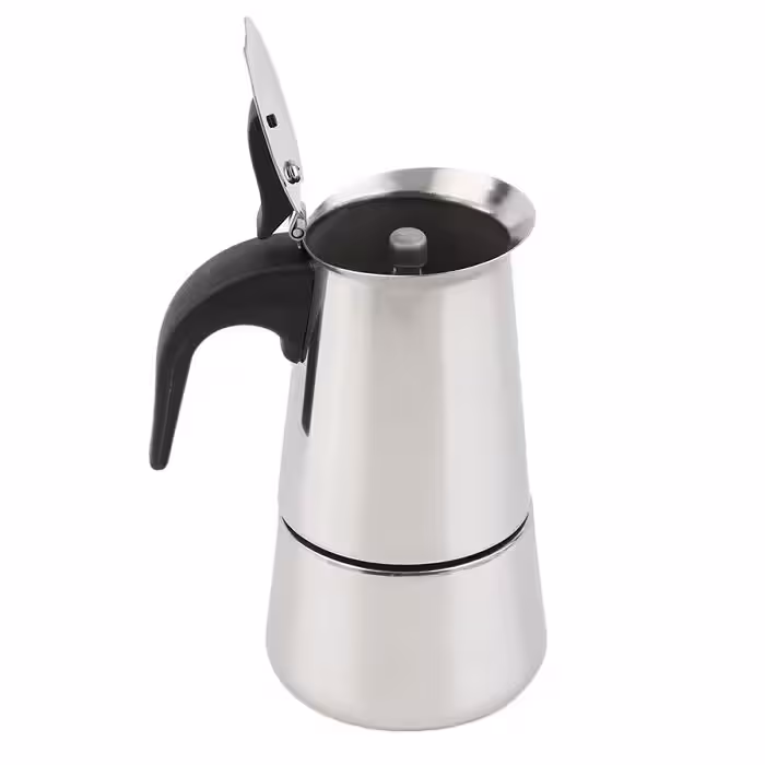 قهوه جوش استیل دو‌کاپ ، ارسال رایگان