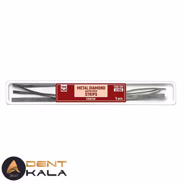نوار سوراخ دار فلزی الماسه زبر عرض 4 تور وی ام 5 عددی کد 2.150