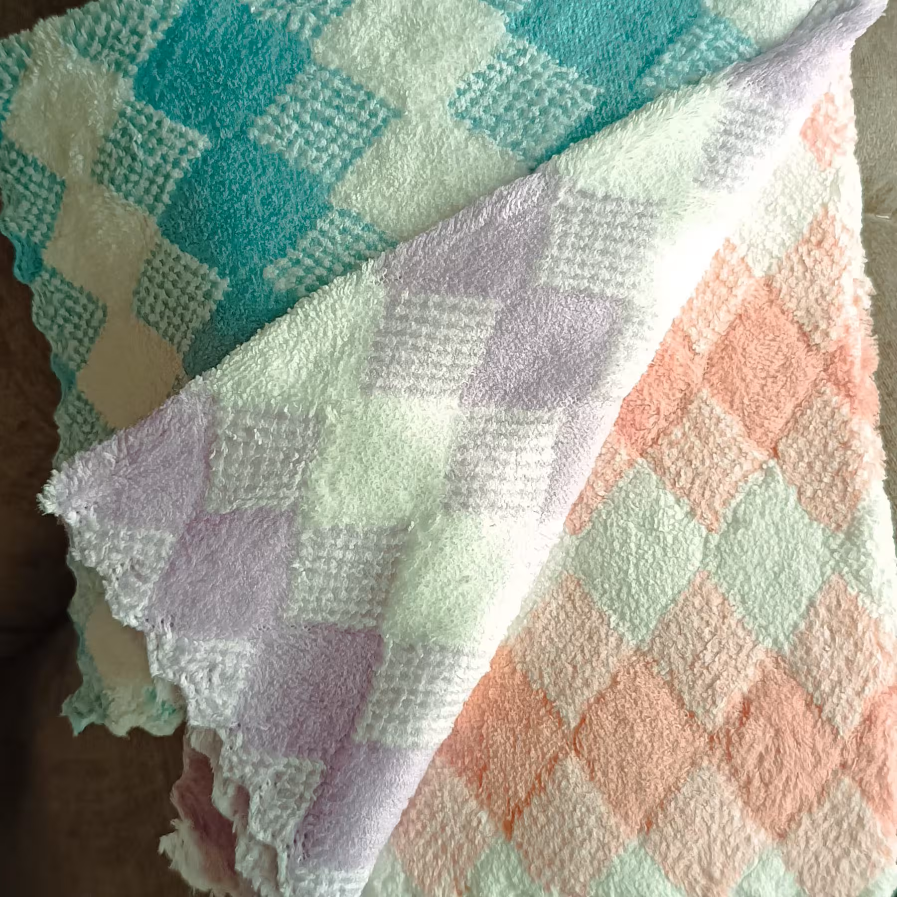 دستمال حوله ای سه عددی 