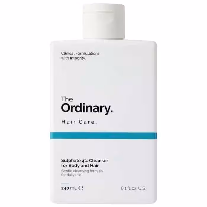 شامپو سر و بدن بدون سولفات اوردینری 240 میل Ordinary Sulphate 4% Cleanser