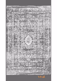 گلیم فرش ماشینی 400 شانه بی سی اف کاشان- کد طرح 108
