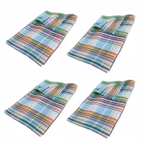 دستمال نظافت خانه و آشپزخانه ویسکوز نساجی دُر هنر یزد مدل نباتی کد 5050 بسته 4 عددی | کالا مکس